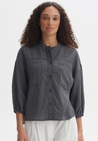 OPUS FINTRA - Button-down blouse - black