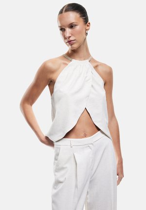 HALTER NECK  - Linne - beige