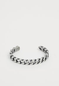 ENAMEL LOGO CUFF UNISEX - Brăţară - argento brunito