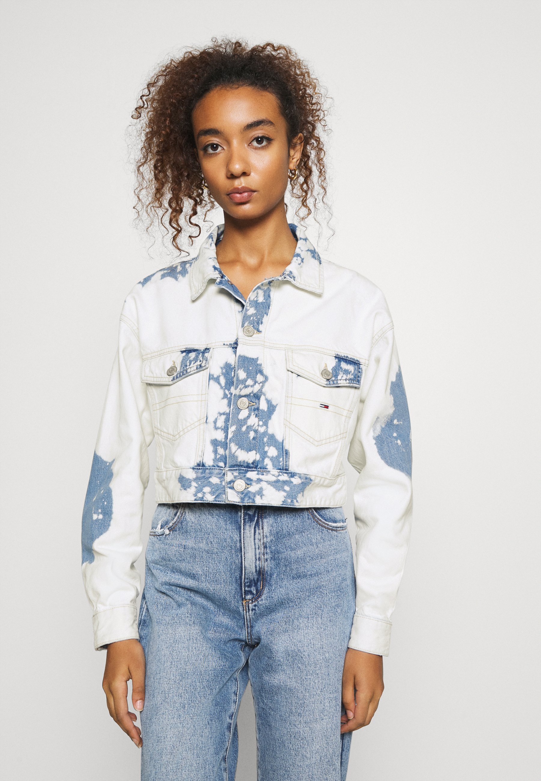 Tommy Jeans Womens Vivianne Slim Denim Trucker Nlbs Jacket