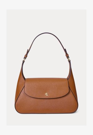 Lauren Ralph Lauren CROSSHATCH MEDIUM SCHYLAR SHOULDER BAG - Rankinė - tan
