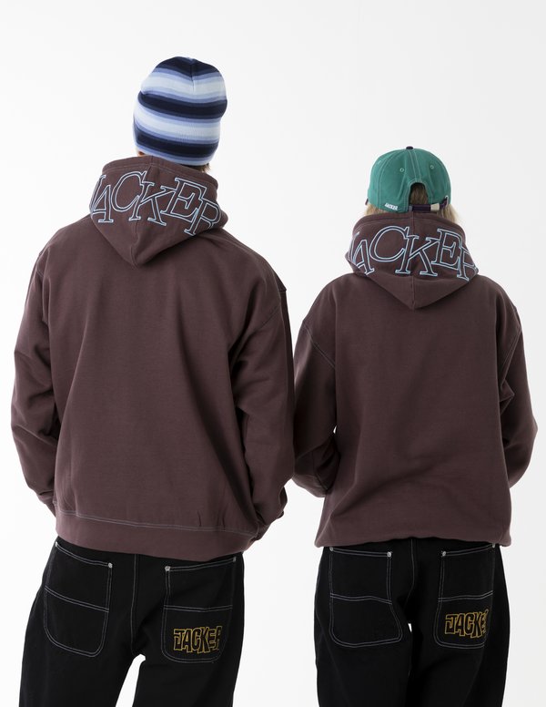 SELECT CONTRAST HOODIE UNISEX - Sweatshirt - purple4