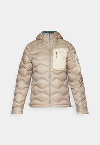 HELIUM UTILITY HOOD JACKET - Dūnu jaka - avid beige/sand fog/hydro fresh