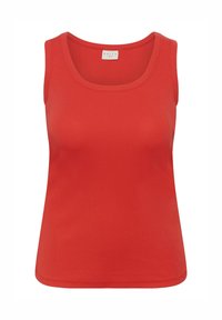 Unselected, poppy red