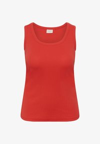 Unselected, poppy red