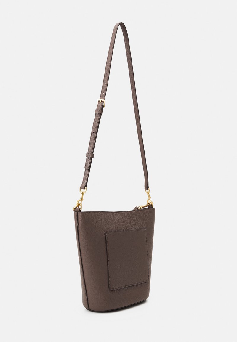 Tory Burch Mcgraw Bucket Bag - Handbag - Silver Maple/Brown - Zalando.De