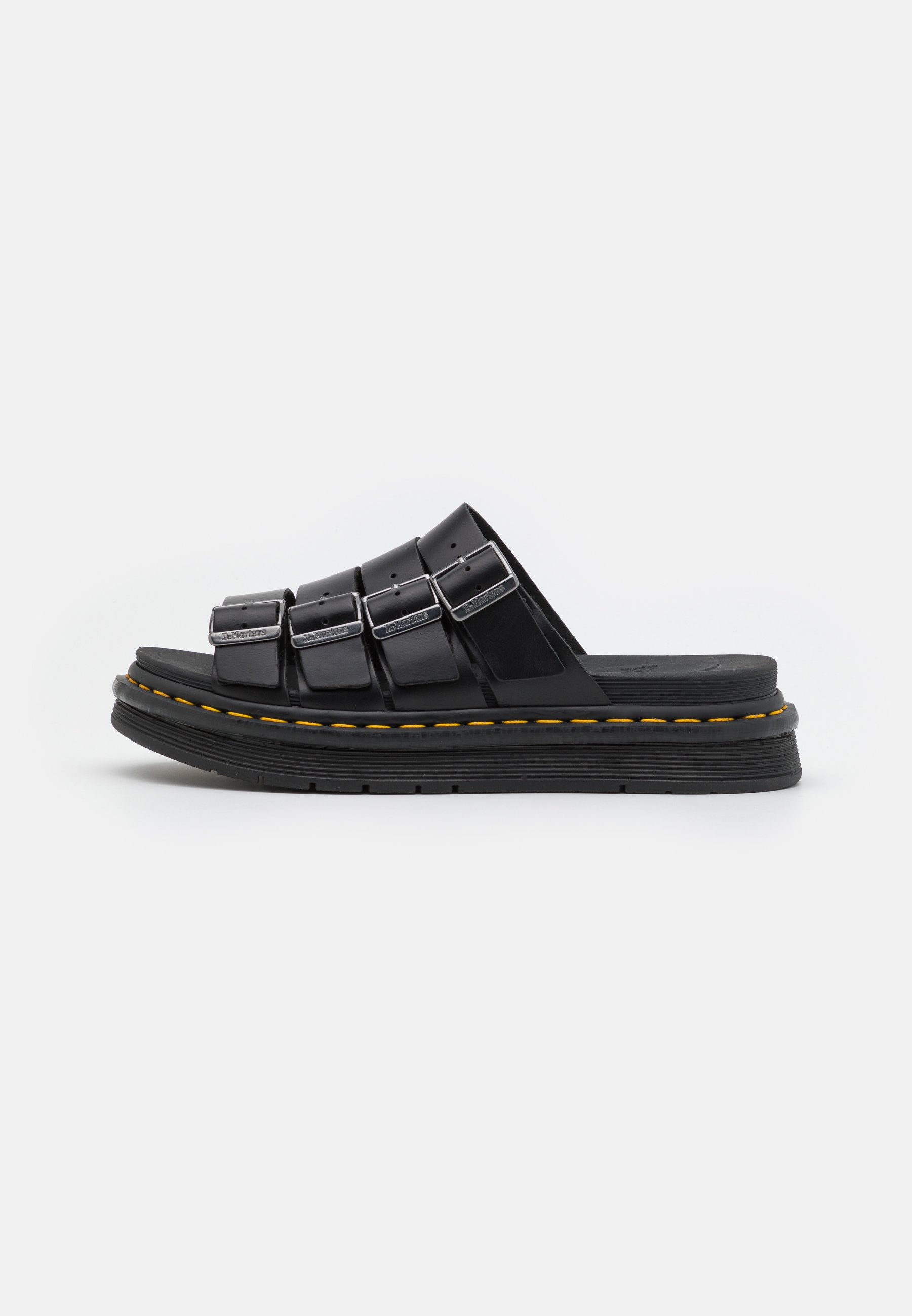 Dr. Martens Black Sandals with Yellow Accents Voss Women main image 2