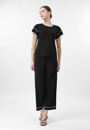 Anna Field SET - Pantalones - black
