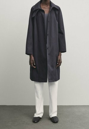 Klassisk kappa / rock - mottled dark blue