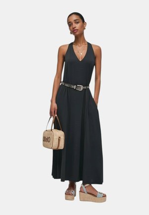 LIU JO, DRESS - Vestito lungo - black