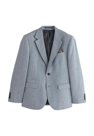 Next, SLIM FIT - SMART TEXTURED BLAZER  . - Blazer jacket - light blue