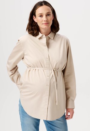 ARLES - Hemdbluse - light sand