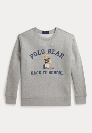 Polo Ralph Lauren, POLO BEAR SWEATSHIRT 7-14Y - Collegepaita - andover heather