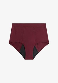 Valgt, dark dusty red