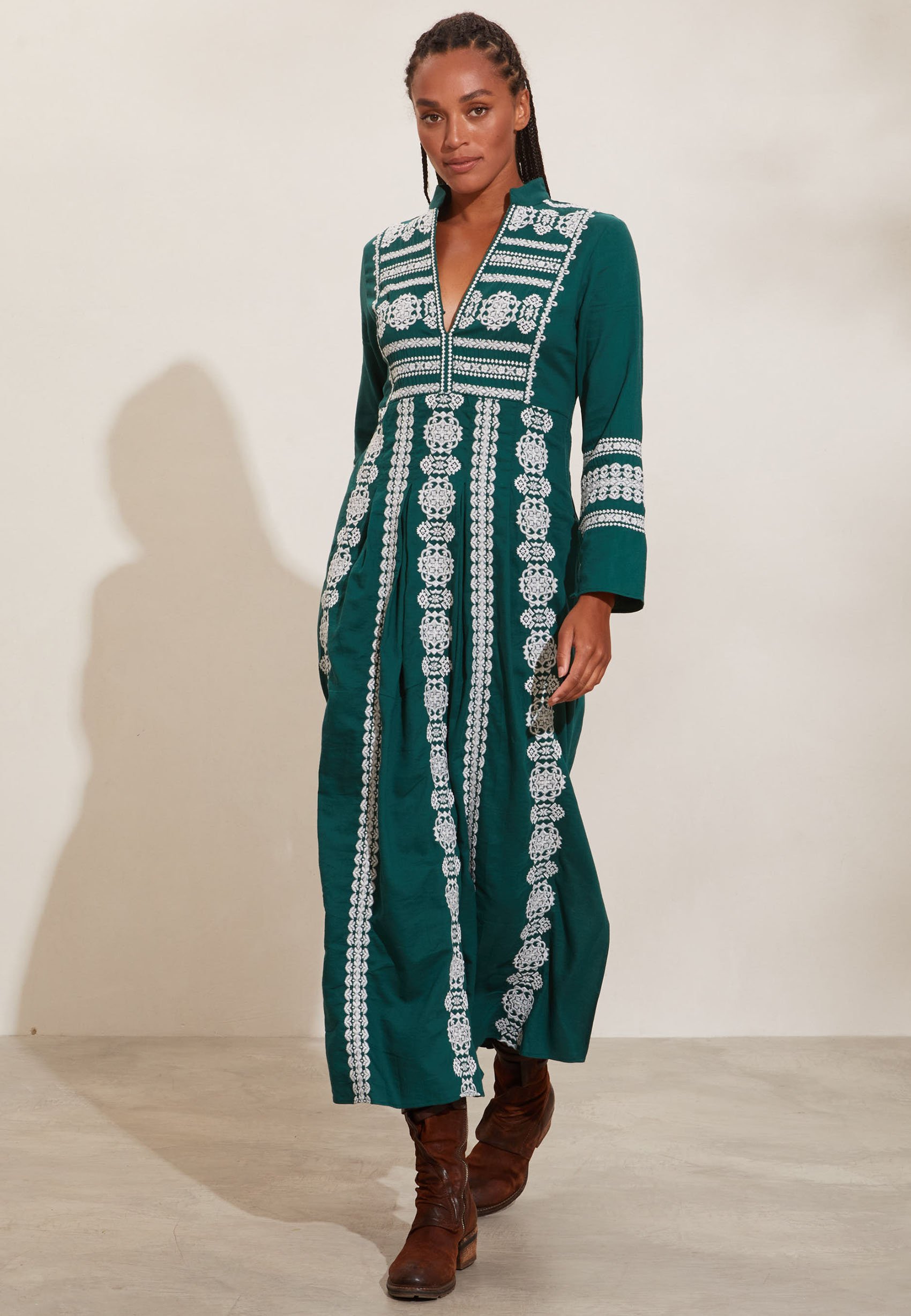 Odd Molly ELOISE - Jurk - deep jade/turquoise - Zalando.nl