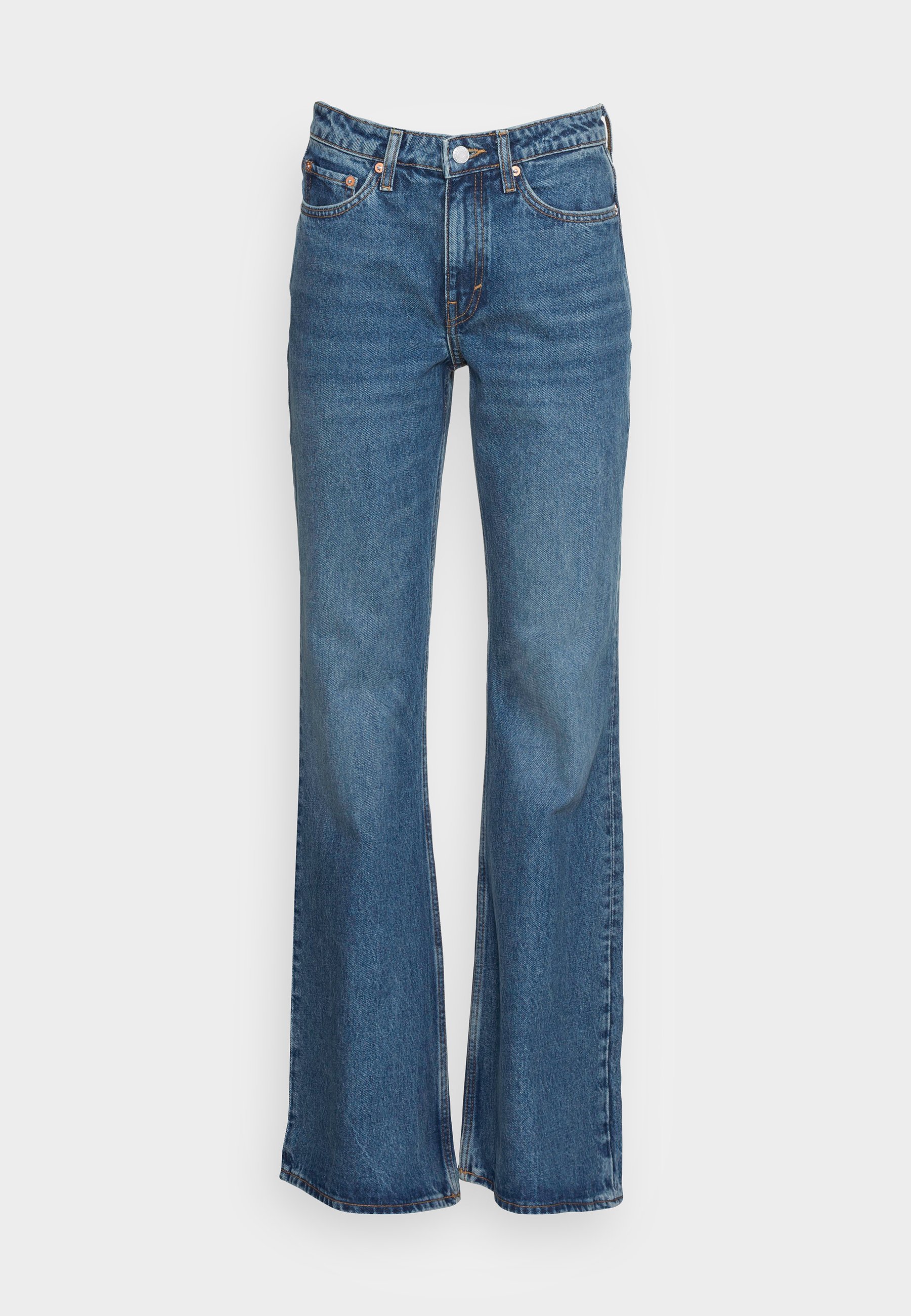 Weekday TOWER - Flared Jeans - deep 