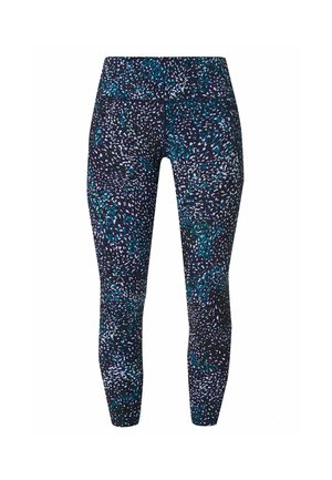 Sweaty Betty, POWER WORKOUT LEGGINGS - Tights - blue aurora print