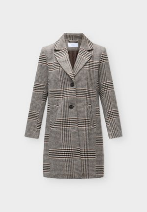 VILA, VILEOVA BUTTON COAT  - Класическо палто - coffee bean/anna