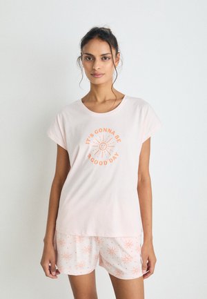 VIVANCE DREAMS BY LASCANA VD MOON SMILE SHORTY - Pižame - light pink