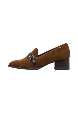 Tamaris, TROTTEUR - Pumps - cognac comb