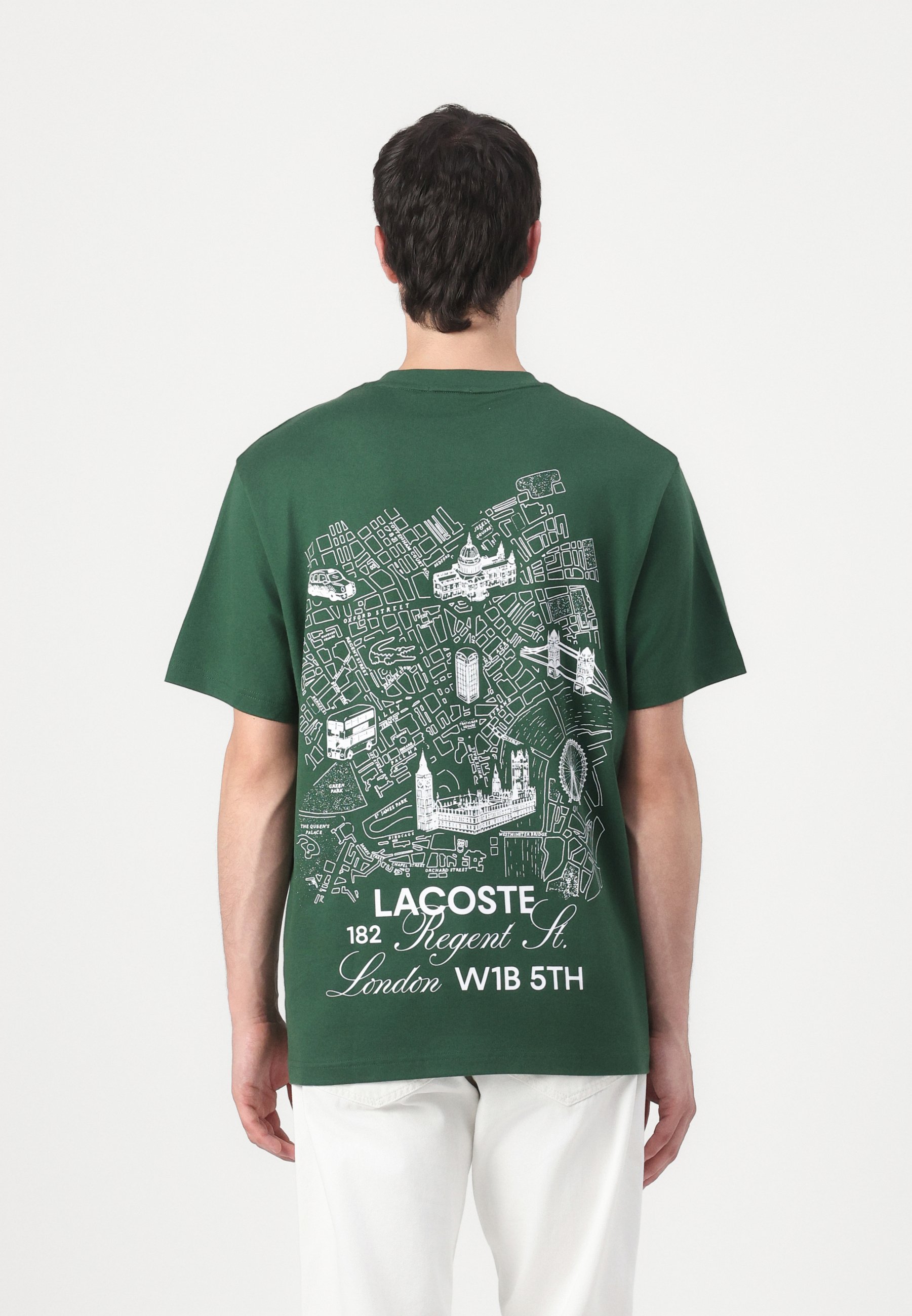 Lacoste Print T-shirt - green - Zalando