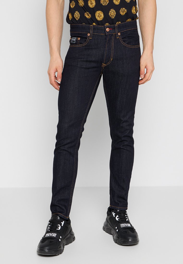 Versace Jeans Couture Slim fit jeans donkerblauw Versace Jeans Couture Slim fit jeans donkerblauw