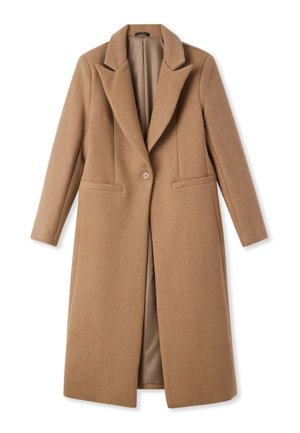 LUNGO MONOPETTO - Cappotto classico - beige