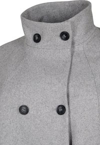 Zizzi Īss mētelis - light grey melange