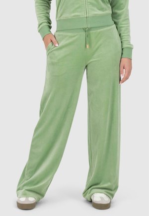 FORSTON WIDE  - Tracksuit bottoms - mineral green