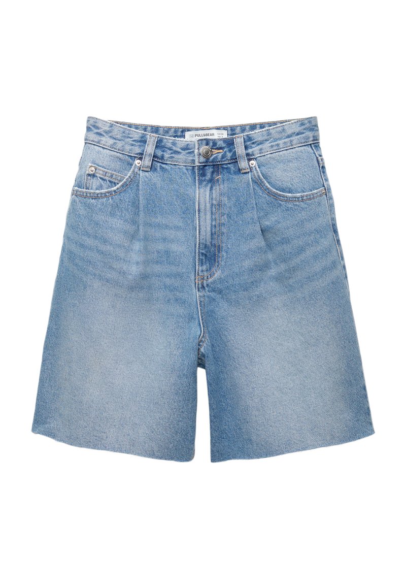 PULL&BEAR Jeansshort blauw denim/bluedenim
