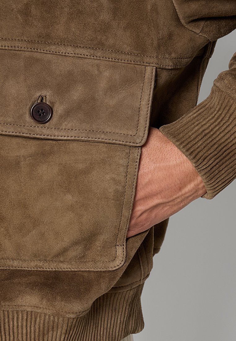 Lederjacke