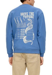 QS Sweater - himmelblau