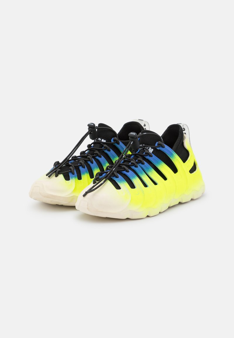 Damen Sneaker | MSGM SCARPA DONNA WOMAN`S SHOES Sneaker low blue/yellow/gelb - BF33850 Damen Sneaker | MSGM SCARPA DONNA WOMAN`S SHOES Sneaker low blue/yellow/gelb - BF33850