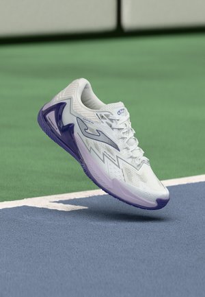 Joma OPEN LADY - Padel shoes - white/lilac