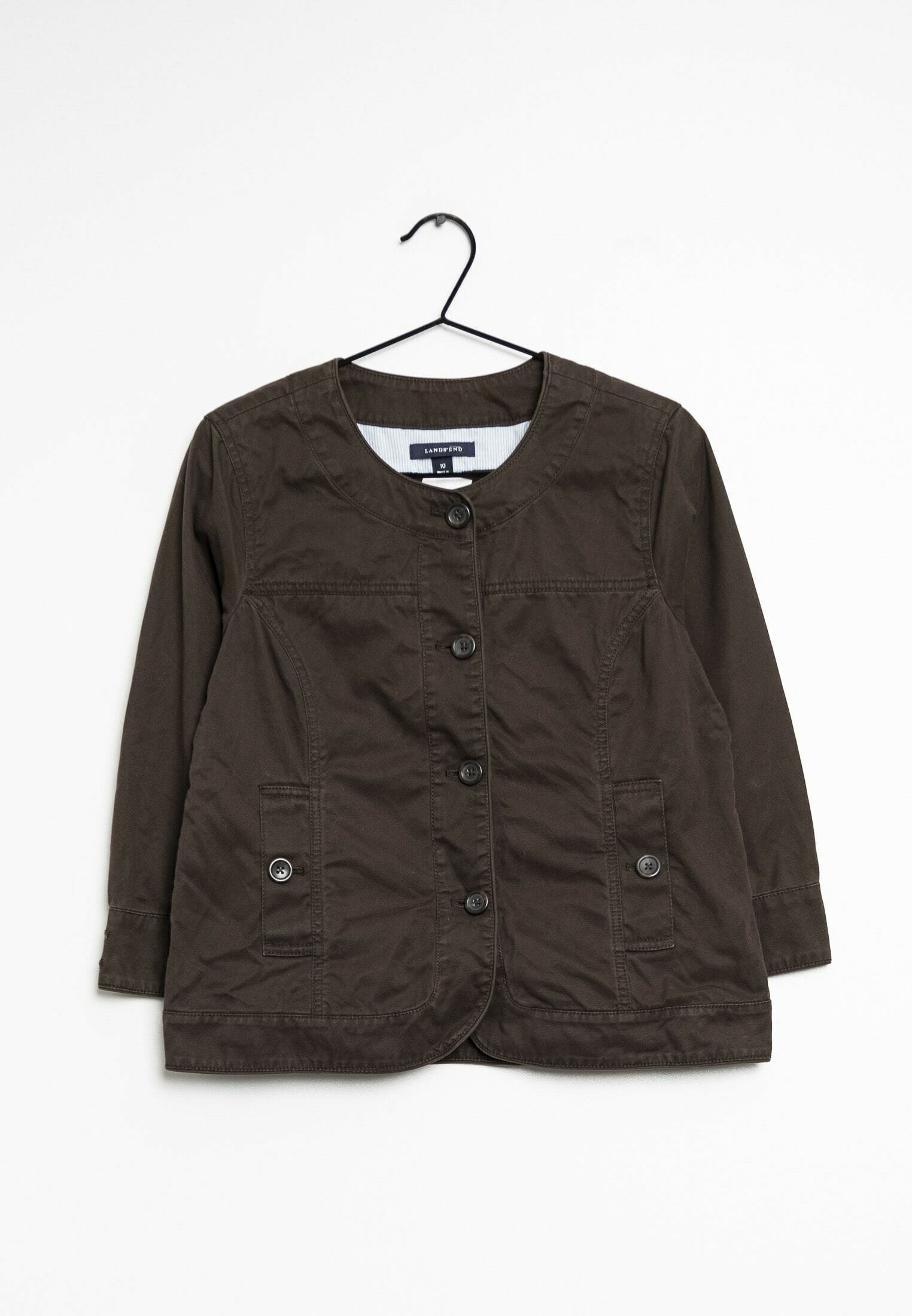 LANDS' END Korte jassen - green/groen - (Pre-owned) - Zalando.nl