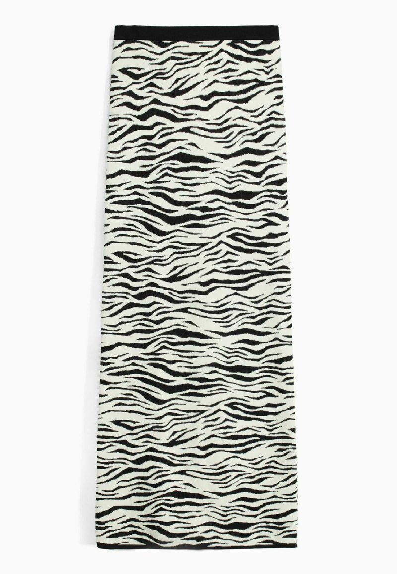 Bershka Maxirok zwart Bershka Maxirok zwart