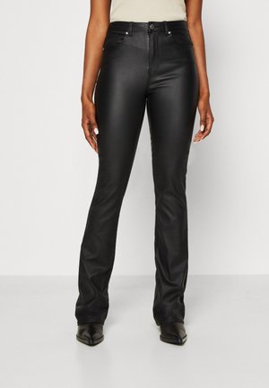 ONLY ONLPAOLA FLARED - Pantalon classique - black