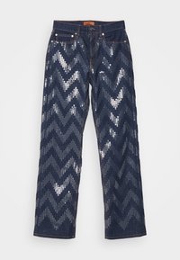 5 POCKET TROUSERS - Jeans Straight Leg - dark blue