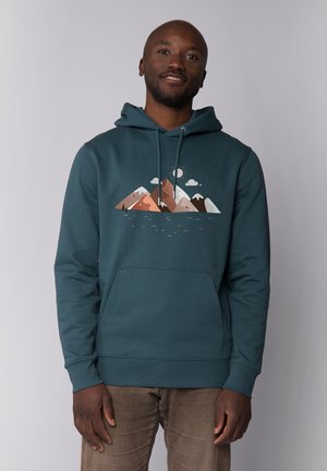 MOUNTAINS & MOON - Hoodie - stargazer