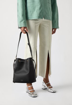 SECCHIELLO CLASSIC  - Handbag - black/antique gold-coloured