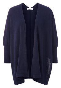 Rich & Royal NACHHALTIGE STRICKJACKE AUS RECYCELTEM MATERIAL - Kardigan - deep blue