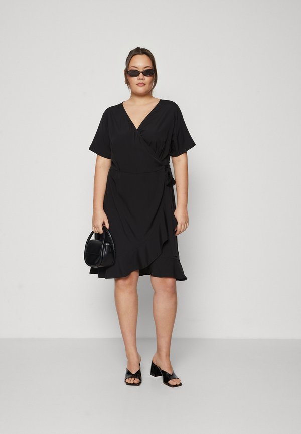 CARLIVIA WRAP KNEE DRESS - Day dress4