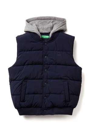 PADDED WITH REMOVABLE - Waistcoat - blue