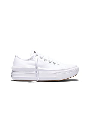 CHUCK TAYLOR MOVE PLATFORM - Sporta apavi - white