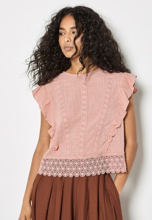 RUFFLE - Bluse - pink