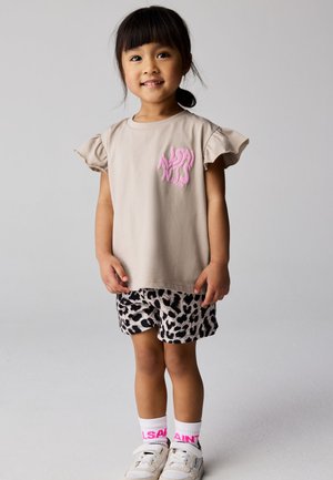 smALLSAINTS, REGULAR FIT - ORLANDO FRILL SET  - Short - leopard