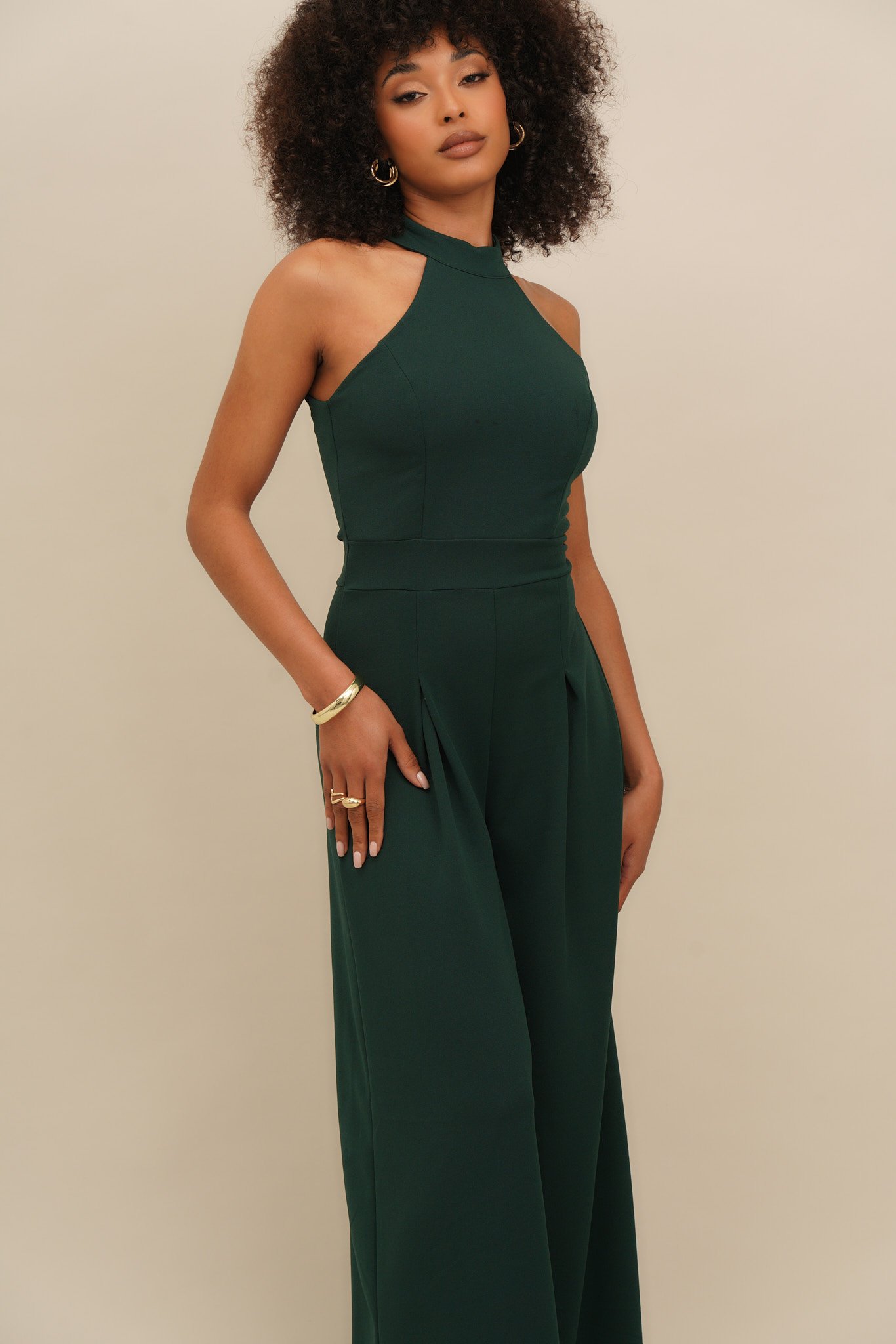 WAL G. LEILA - Jumpsuit - forest green/dark green - Zalando.ie