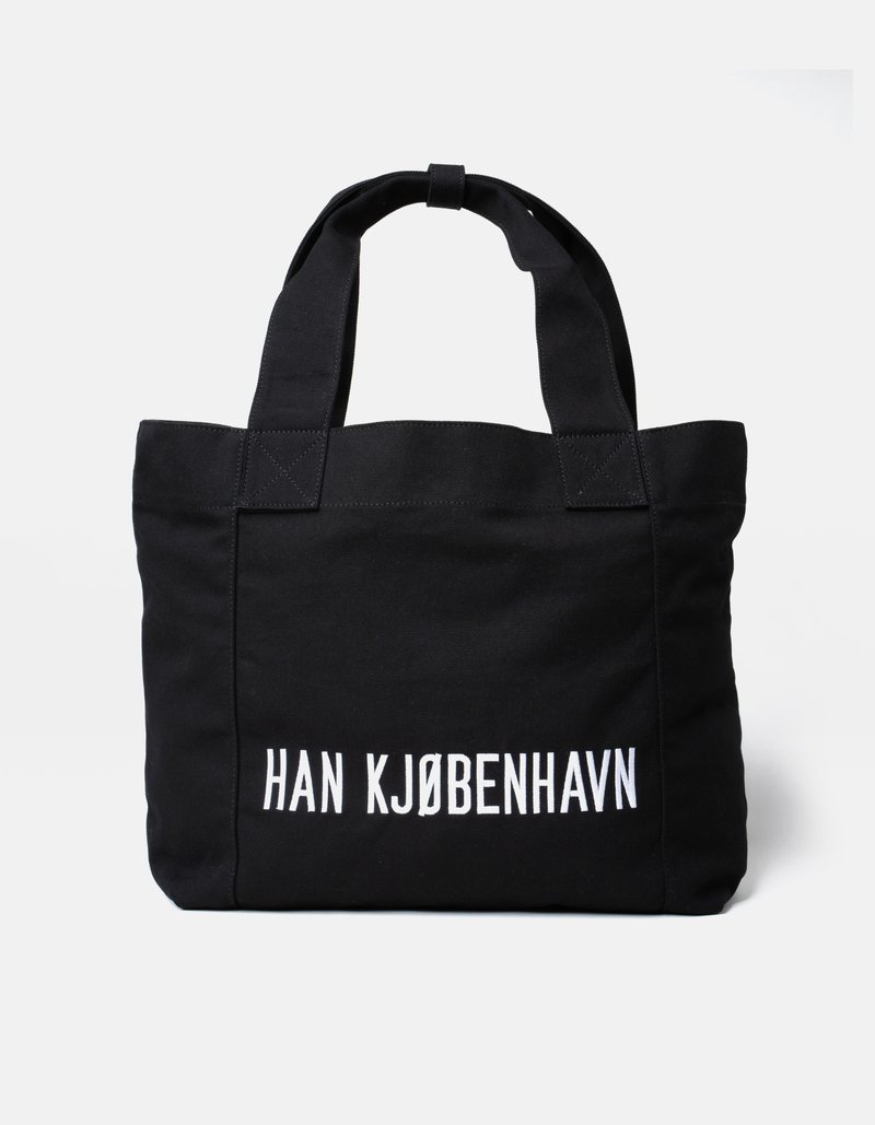 Han Kjøbenhavn COTTON CANVAS TOTE BAG Shopping bag black/nero