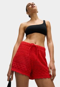 Marks & Spencer CROCHET - Šortky - tomato