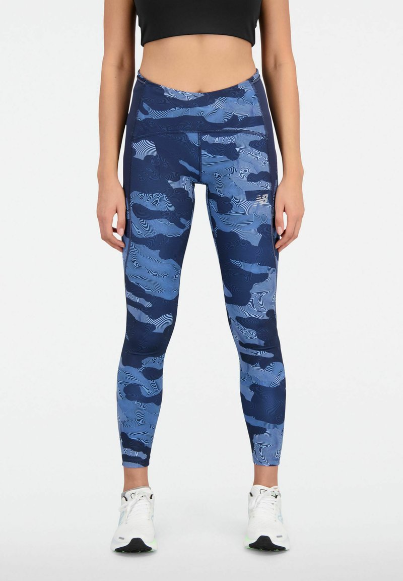 New Balance Legging blauw
